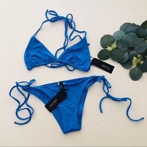 TAVIK NANCY JAX Marina Blue Bikini Set